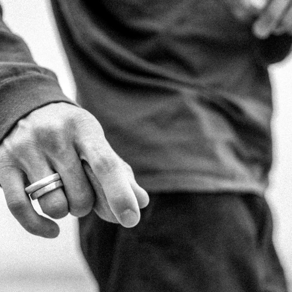 1 ring - Our new signature sterling unisex GRIT ru… - Picture 13 of 16